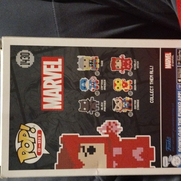 Funko Pop 8-Bit Scarlet Witch Red Figure – New in Box, Marvel Exclusive - Picture 2 of 2